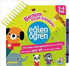 Eğlen Öğren  Benim Oyun Kitabım 34 Yaş