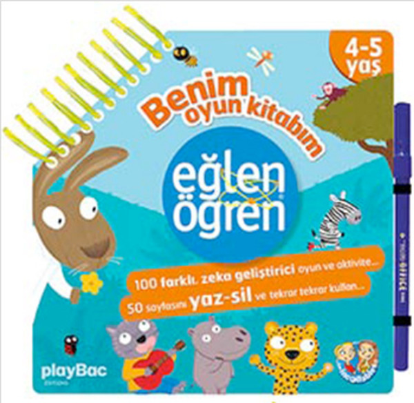 Eğlen Öğren  Benim Oyun Kitabım 45 Yaş