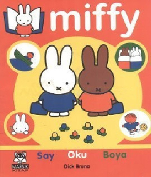 Miffy  Mektup Arkadaşları SayOkuBoya