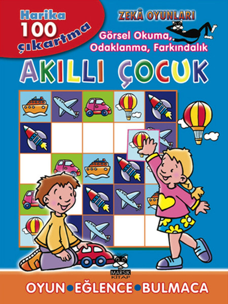 Akıllı çocuk  Kırmızı Kitap   Görsel Okuma Odaklanma Ve Farkındalık