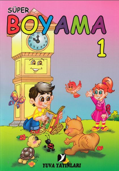 Yuva Renkli Süper Boyama 10lu Set İnce