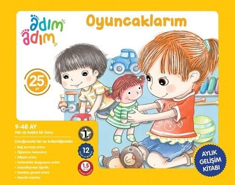 Oyuncaklarım  25Ay Gelişim Kitabı