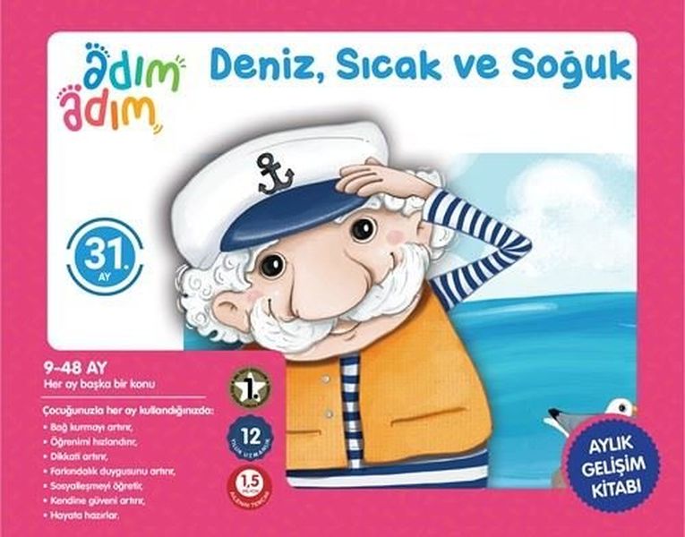 Deniz Sıcak ve Soğuk  31 Ay Gelişim Kitabı