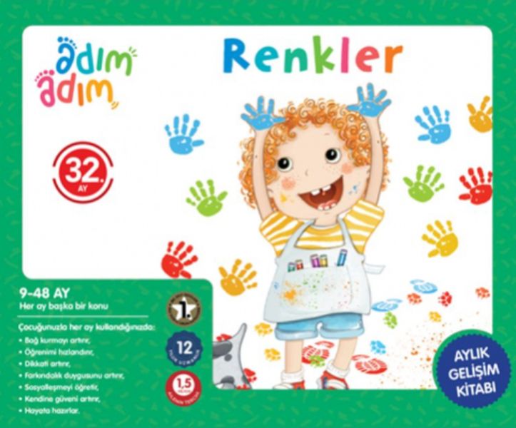 Renkler  32 Ay Gelişim Kitabı