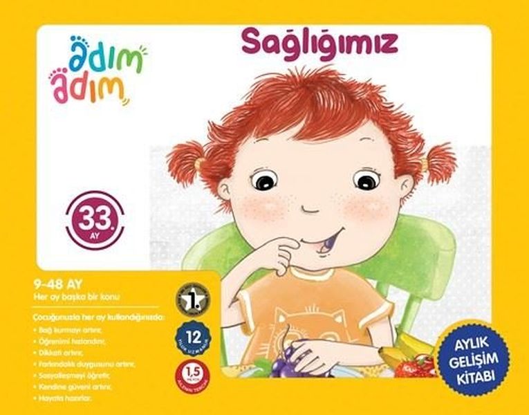 Sağlığımız  33 Ay Gelişim Kitabı