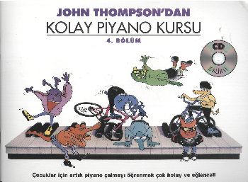 John Thompsondan Kolay Piyano Kursu 4Bölüm Cd İlaveli