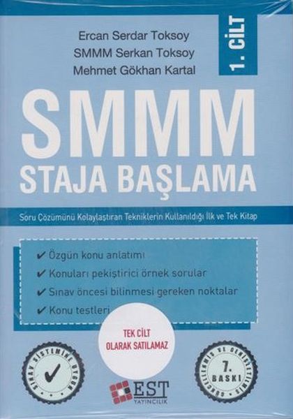 SMMM Staja Başlama 2 Cilt Takım