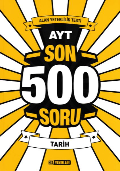 Hız AYT Tarih Son 500 Soru Yeni