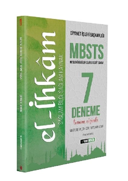 Yedibeyza MBSTS ELİHKAM 7 Deneme Çözümlü Mehmet Ümütli