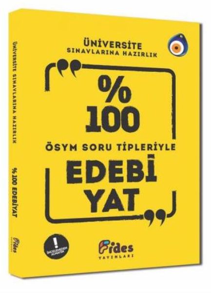 Fides ÖSYM Soru Tipleriyle %100 Edebiyat Yeni