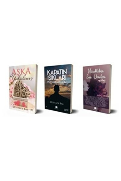 Aşka Yakalanış 3 kitap set Mürekkebin Son Demleri  Kapatın Işıkları Dostları Sayacağım