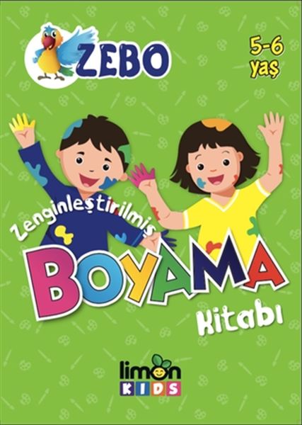 Zenginleştirilmiş Boyama Kitabı 56 Yaş