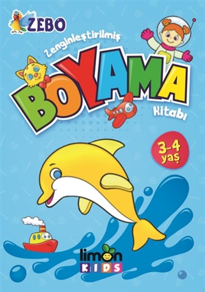 Zenginleştirilmiş Boyama Kitabı 3  4 Yaş