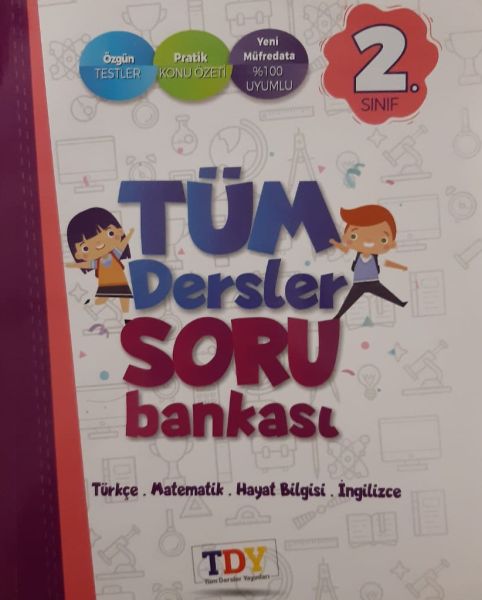 TDY 2 Sınıf Tüm Dersler Soru Bankası Yeni