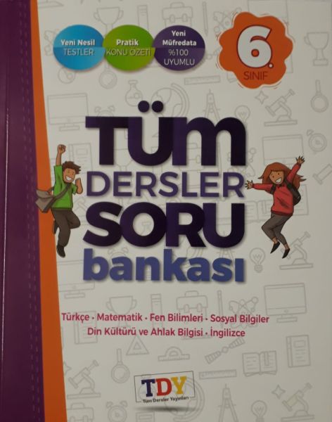 TDY 6Sınıf Tüm Dersler Soru Bankası Yeni