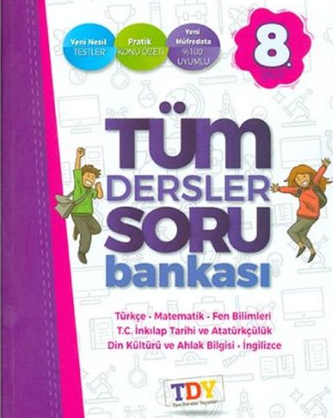 TDY 8Sınıf Tüm Dersler Soru Bankası Yeni