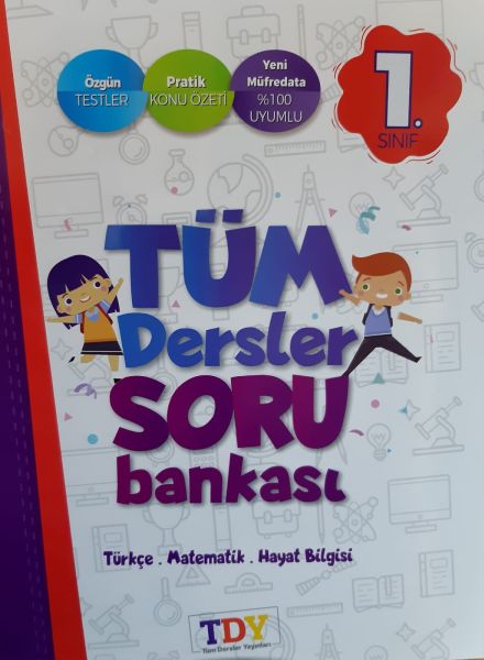 TDY Yayınları 1 Sınıf Tüm Dersler Soru Bankası Yeni