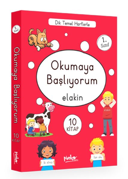 1 Sınıf Okumaya Başlıyorum Elakin 10 Kitap