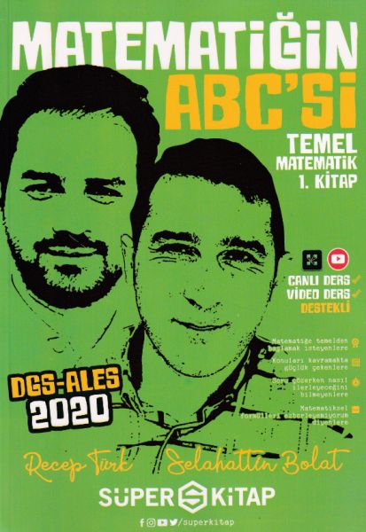 Süper Kitap DGSALES Matematiğin ABC’si Temel Matematik 1Kitap