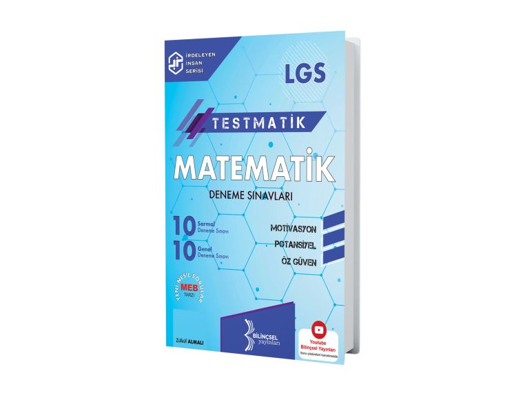 Bilinçsel 2021 LGS Testmatik Matematik Deneme Sınavları