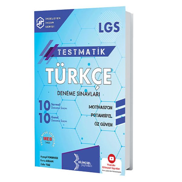 Bilinçsel 2021 LGS Testmatik Türkçe Deneme Sınavları