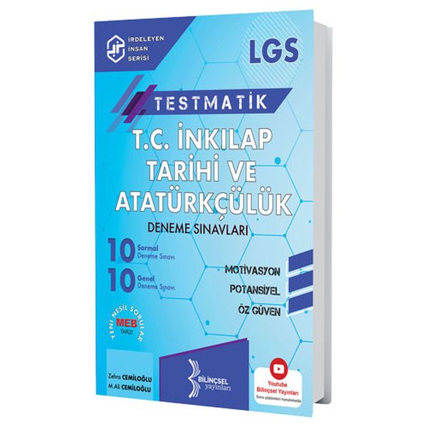 Bilinçsel 2021 LGS Testmatik TC İnkılap Tarihi ve Din Kültürü ve Ahlak Bilgisi Deneme Sınavı