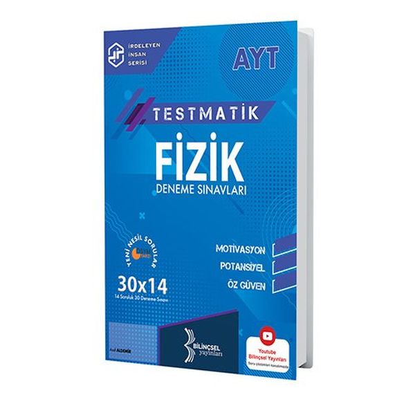 Bilinçsel 2021 AYT Testmatik Fizik Deneme Sınavları