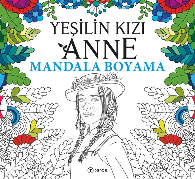 Yeşilin Kızı Anne  Mandala Boyama