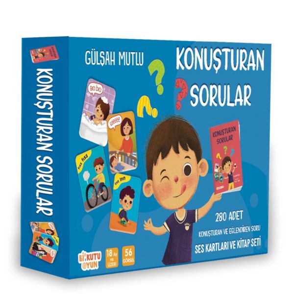 Konuşturan Sorular  Ses Kartları ve Kitap Seti