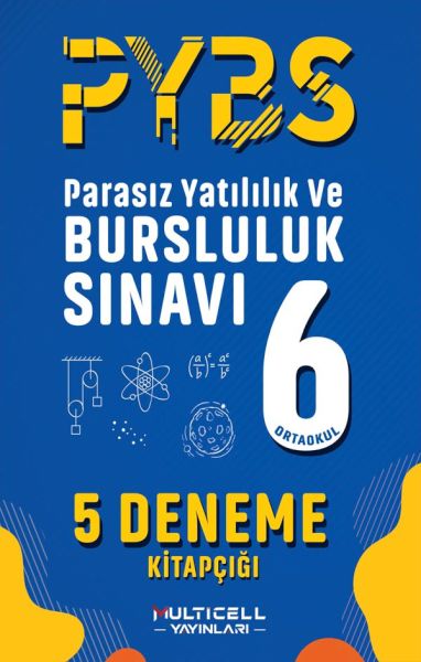 Multicell Yayınları Pybs Deneme Sınavı6 Sınıf