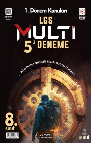 Multicell Yayınları Lgs Multi 5Li Deneme 1 Dönem Konuları