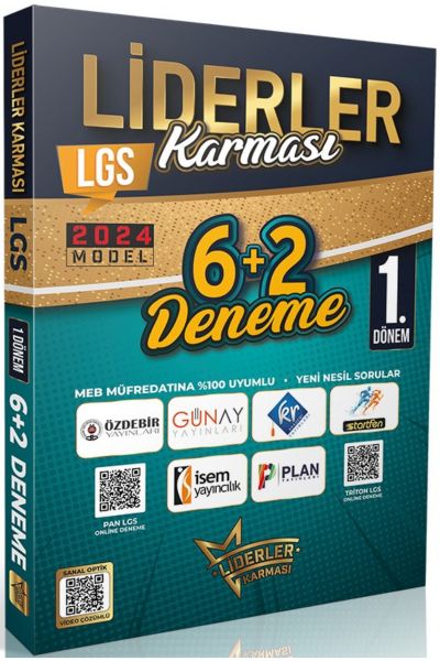 Liderler Karması LGS 1 Dönem 6+2 Deneme Seti