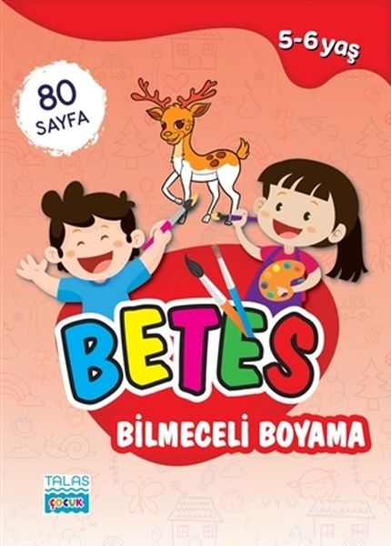 Betes Bilmeceli Boyama 56 Yaş