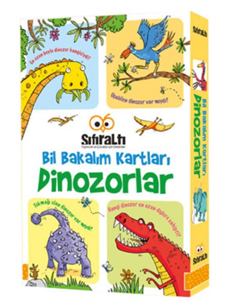 Bil Bakalım Kartları  Dinozorlar