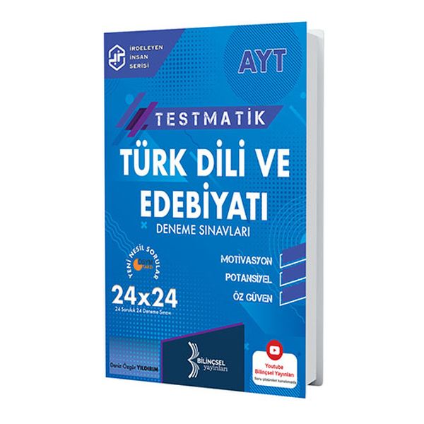 Bilinçsel 2021 AYT Testmatik Türk Dili ve Edebiyatı Deneme Sınavları