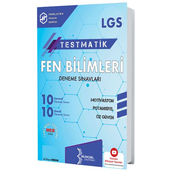 Bilinçsel 2021 LGS Testmatik Fen Bilimleri Deneme Sınavları