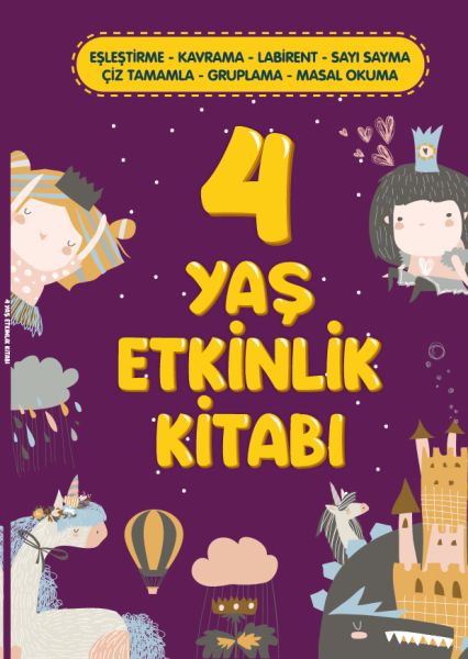 4 Yaş Etkinlik Kitabı