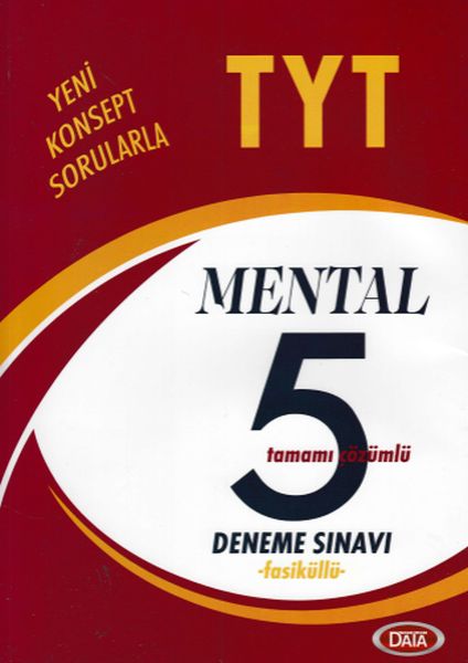 Data TYT Mental 5 Fasikül Deneme Sınavı Yeni