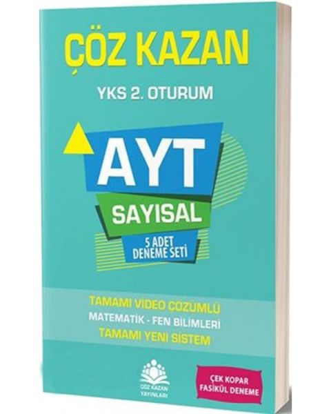 Çöz Kazan AYT Sayısal 5 li Deneme Sınavı Yeni