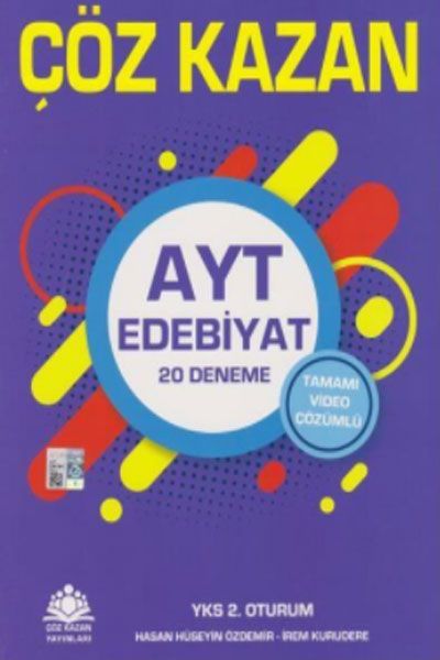 Çöz Kazan AYT Edebiyat 20 li Deneme Sınavı Yeni