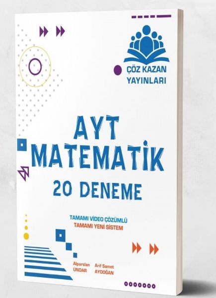 Çöz Kazan AYT Matematik 20 li Deneme Sınavı Yeni