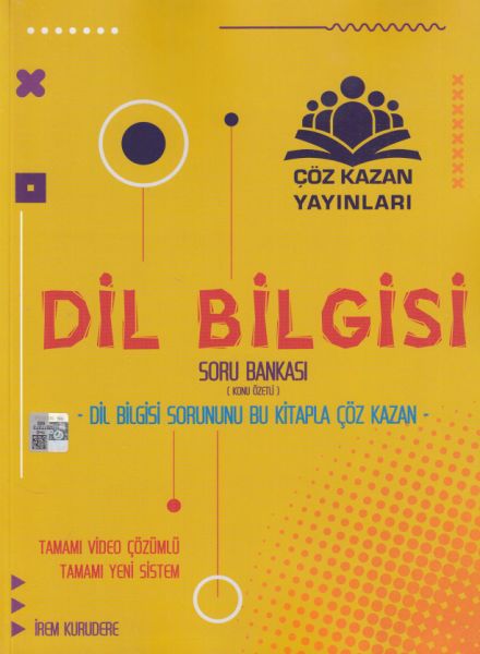 Çöz Kazan Dil Bilgisi Konu Özetli Soru Bankası Yeni