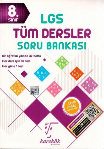 Karekök 8Sınıf LGS Tüm Dersler Soru Bankası Yeni