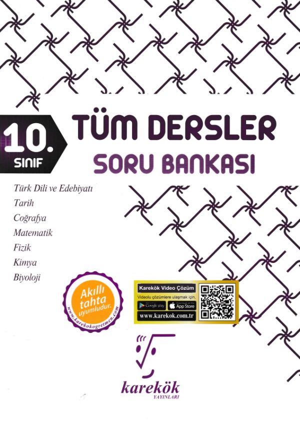 Karekök 10 Sınıf Tüm Dersler Soru Bankası Yeni