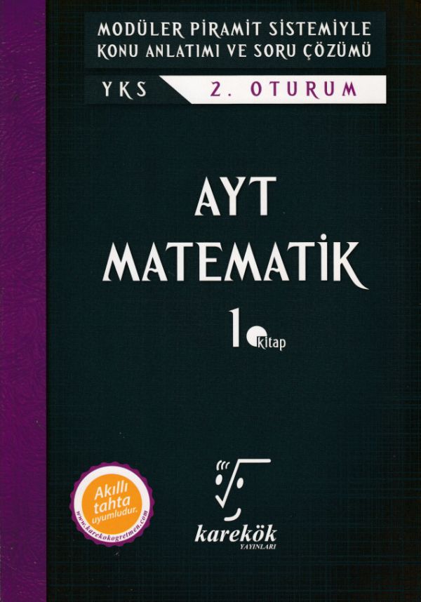 Karekök AYT Matematik 1Kitap YKS 2Oturum Yeni