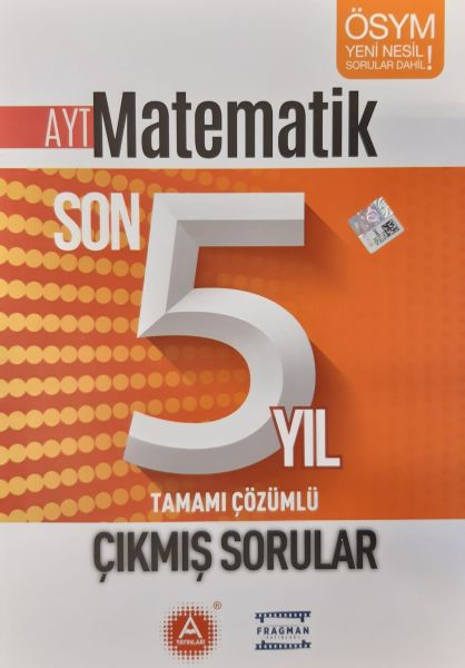 A Yayınları YKS AYT Matematik Son 5 Yıl Çıkmış Sorular Çözümlü