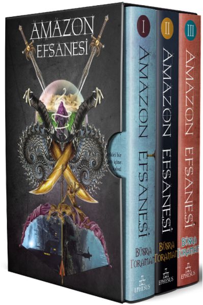 Amazon Efsanesi Set  3 Kitap Takım