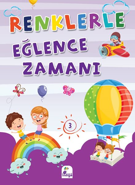 Renklerle Eğlence Zamanı 3 Renkli Boyama