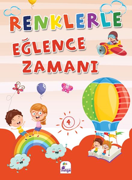 Renklerle Eğlence Zamanı 4 Renkli Boyama