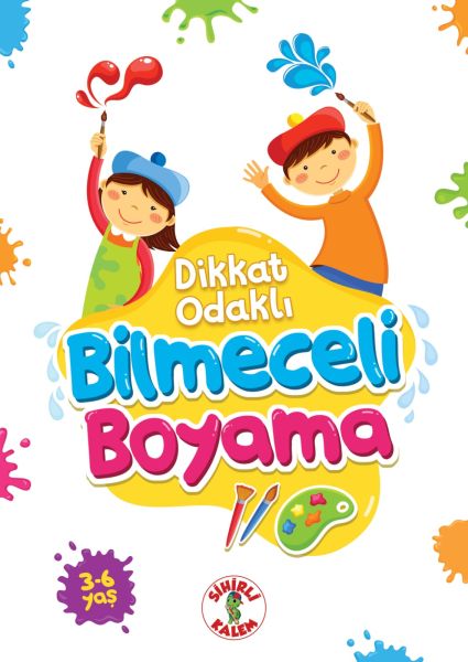 Dikkat Odaklı  Bilmece Boyama